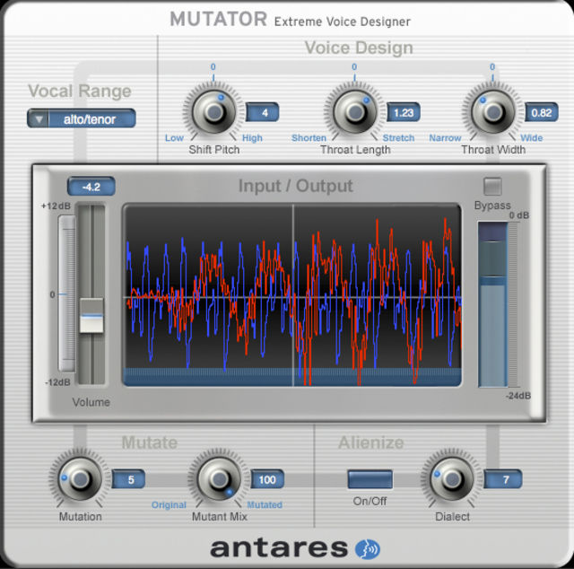Mutator enables you to produce all kinds of out-there sounds.